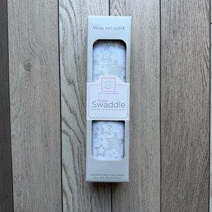 Swaddle Designs Gray Muslin Swaddle Baby Blanket